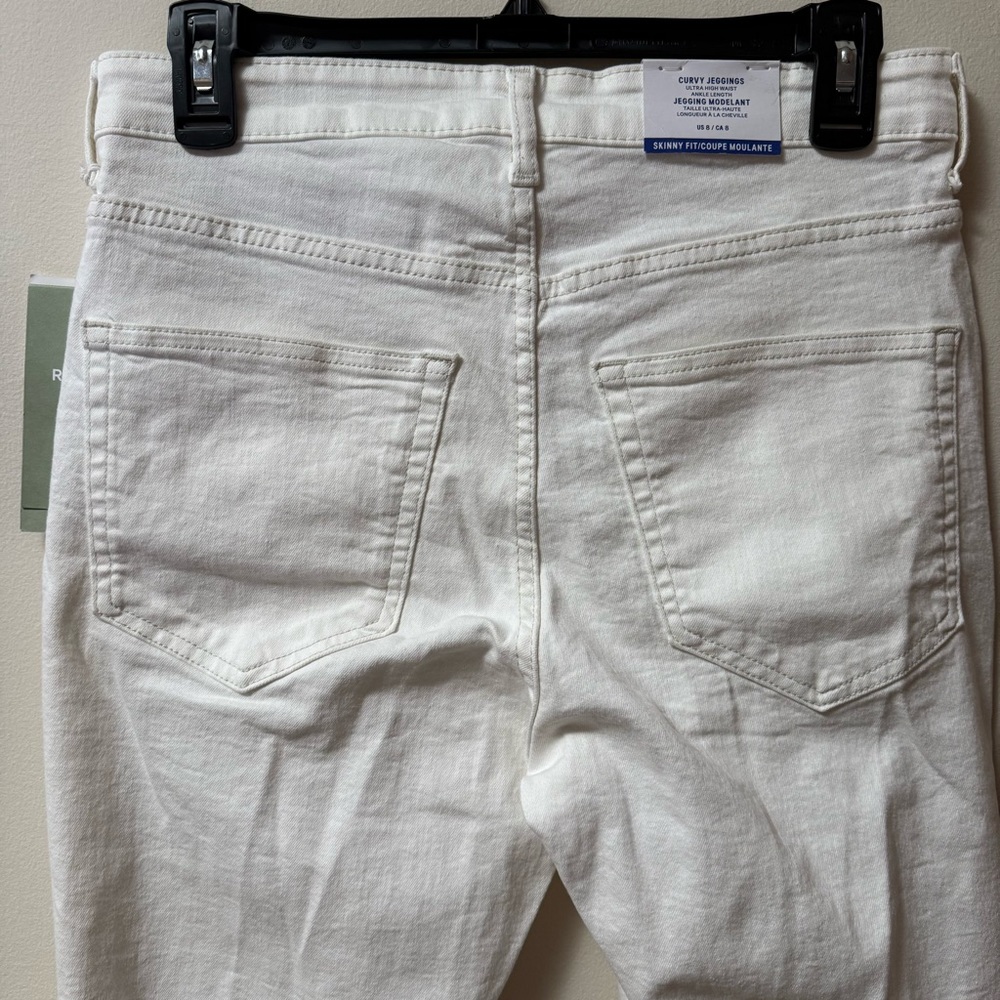 NWT H&M Ultra High Waist Curvy Jeggings - Picture 7 of 9